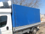 Тент для грузового микроавтобуса,  размер 385x205x180